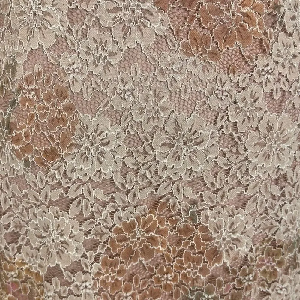 Free People Dainty Ethereal Butterfly Babe Lace Maxi Dress Antique Floral Large